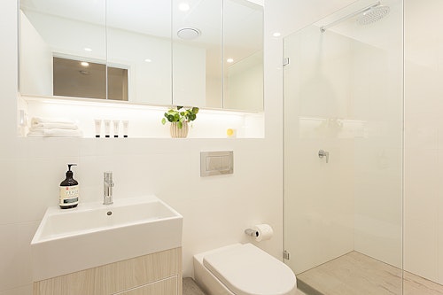 Bathroom - One Bedroom Apartment - Urban Rest - The Mary Apartments - Sydney