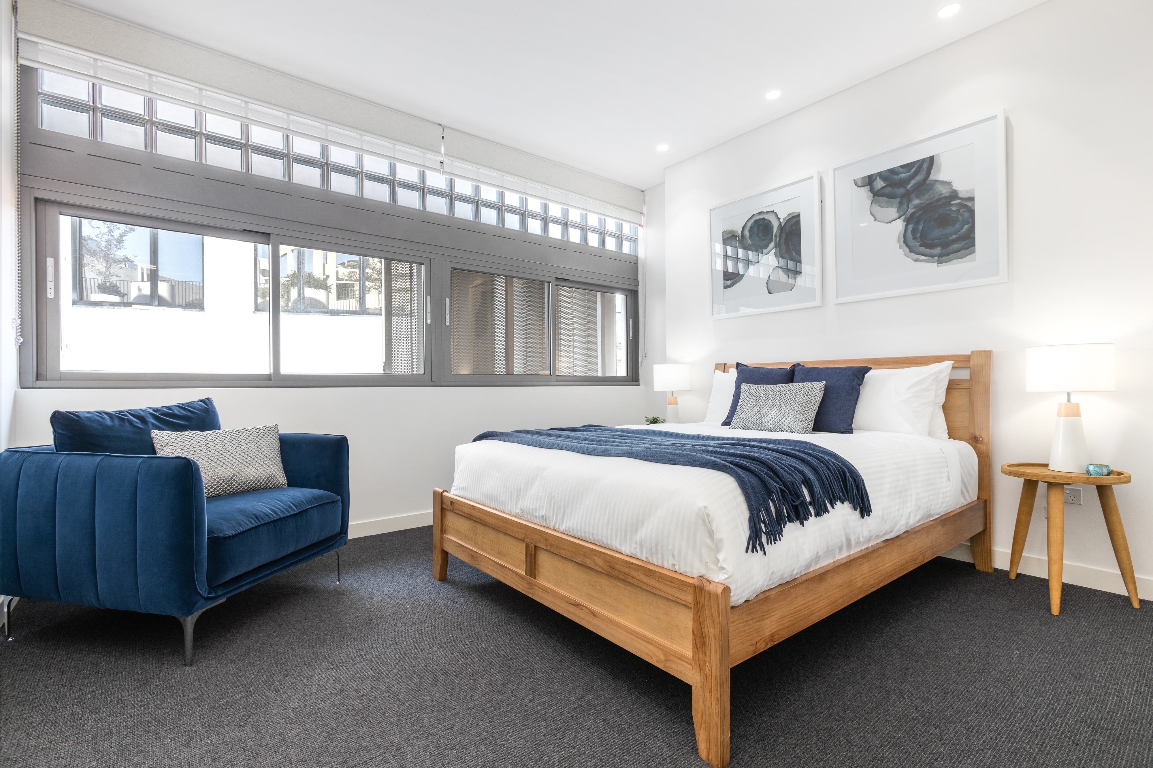 Bedroom - One Bedroom Apartment - Urban Rest - The Surry Apartments - Sydney