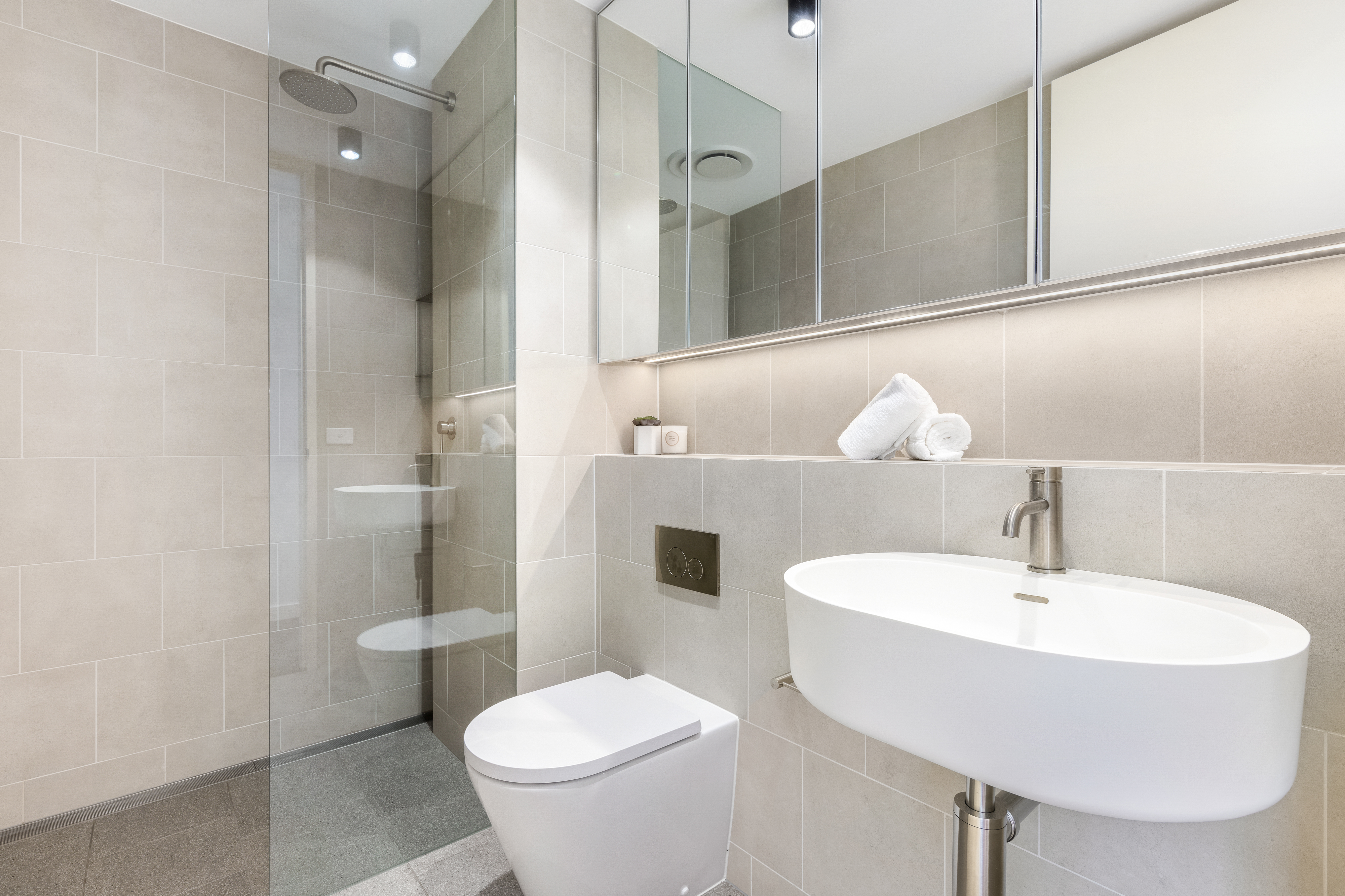 Bathroom - One Bedroom Apartment - Urban Rest - The Surry Apartments - Sydney