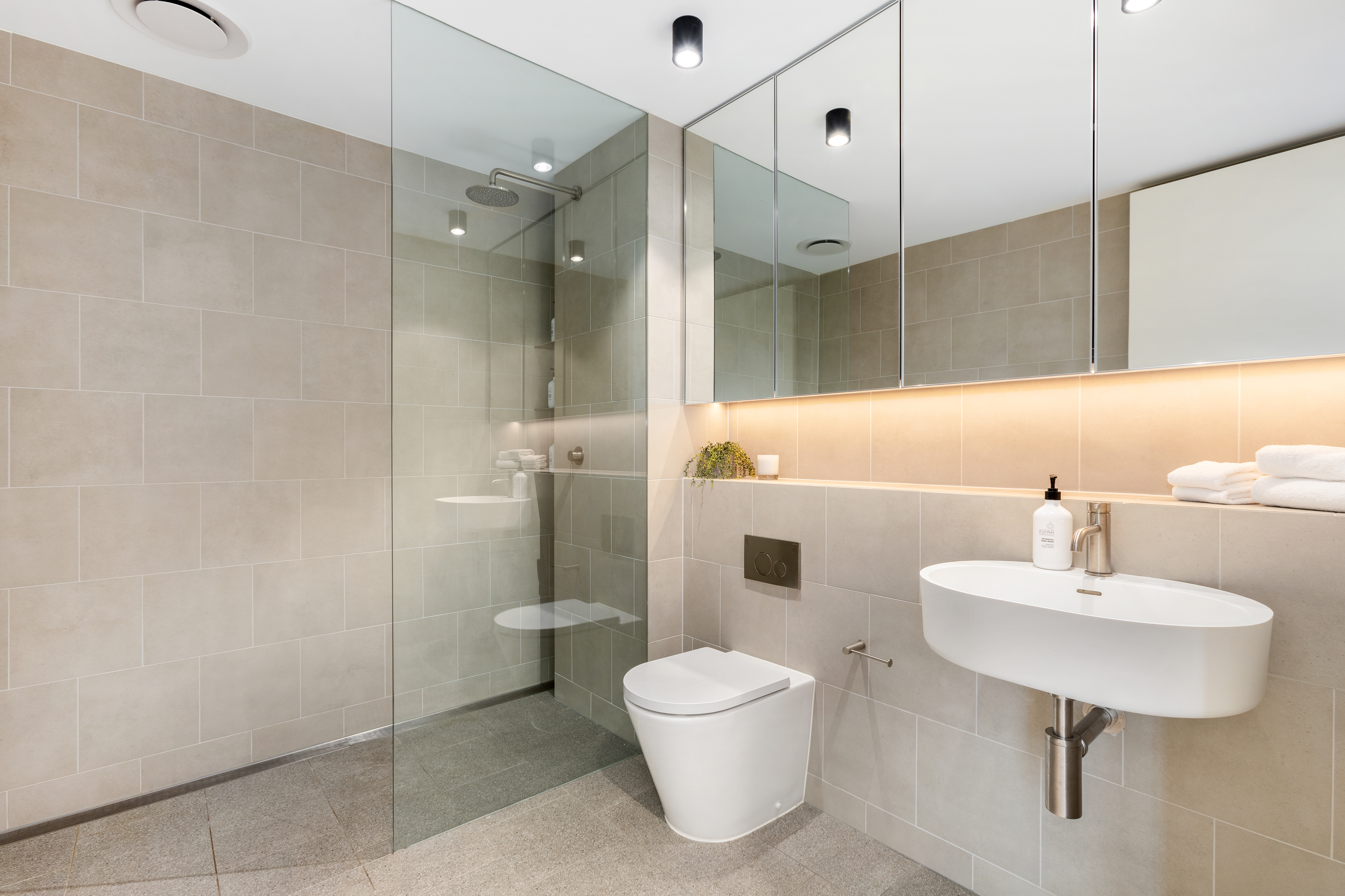 Bathroom - Two Bedroom Apartment - Urban Rest - The Surry Apartments - Sydney