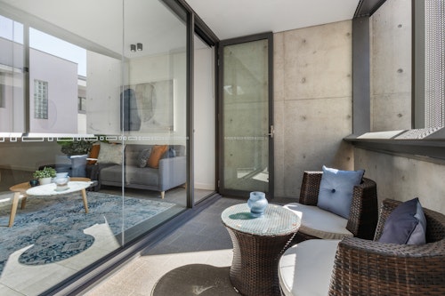Balcony - Two Bedroom Apartment - Urban Rest - The Surry Apartments - Sydney