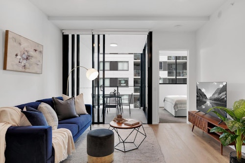 Lounge - One Bedroom Apartment - Urban Rest - Halo Apartments - Brisbane