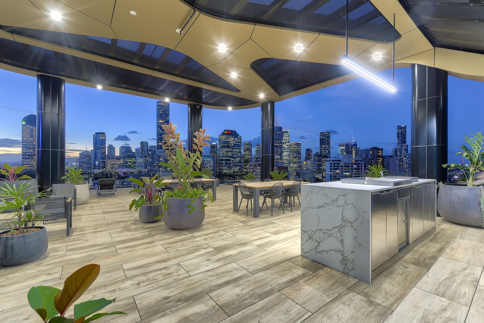Rooftop - The Monterey Apartments - Brisbane - Urban Rest