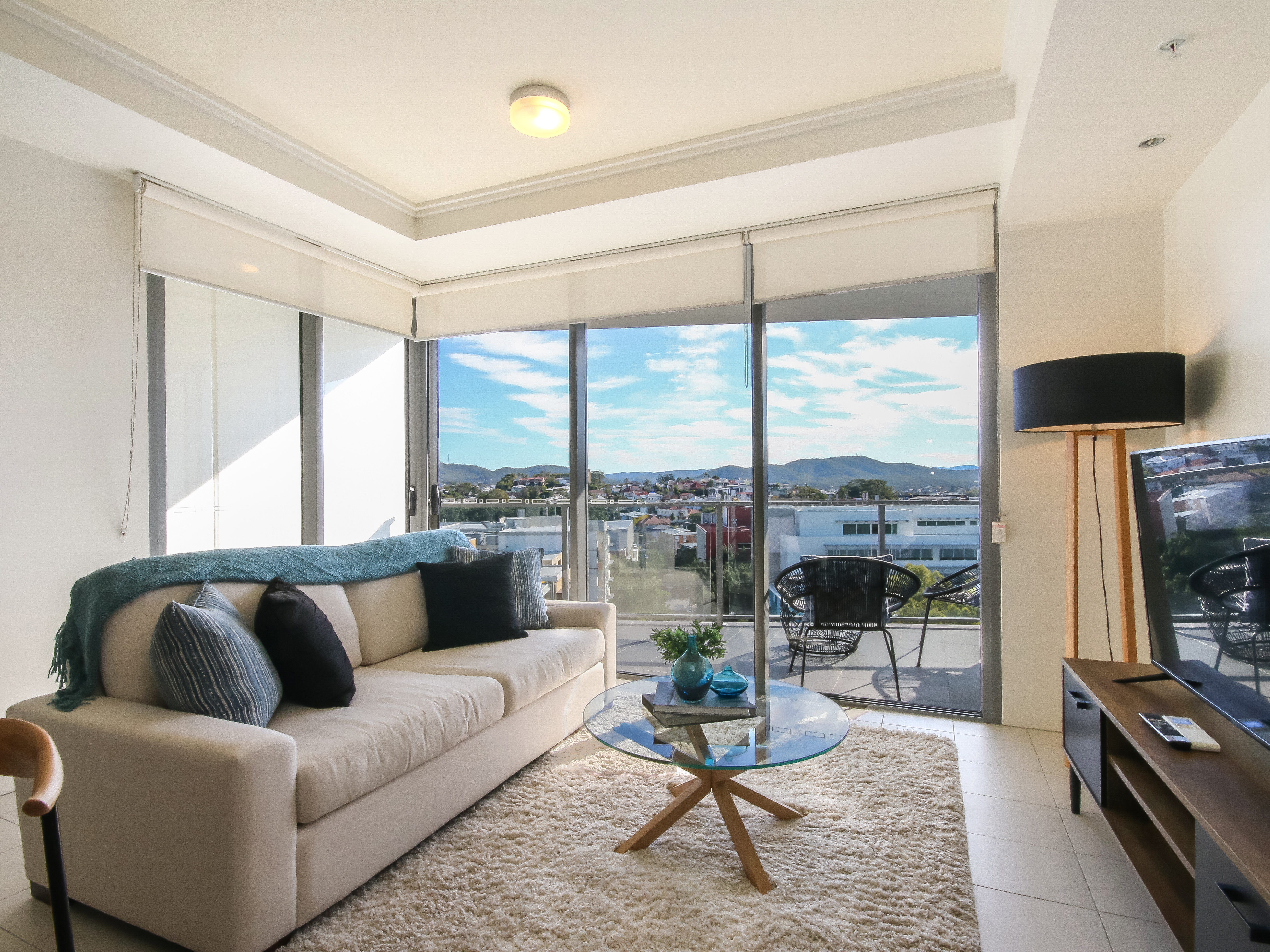 Lounge - One Bedroom Apartment - Urban Rest - Urban Edge Apartments - Brisbane