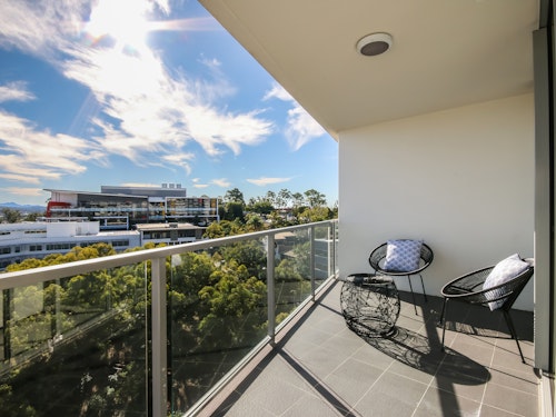 Balcony - One Bedroom Apartment - Urban Rest - Urban Edge Apartments - Brisbane