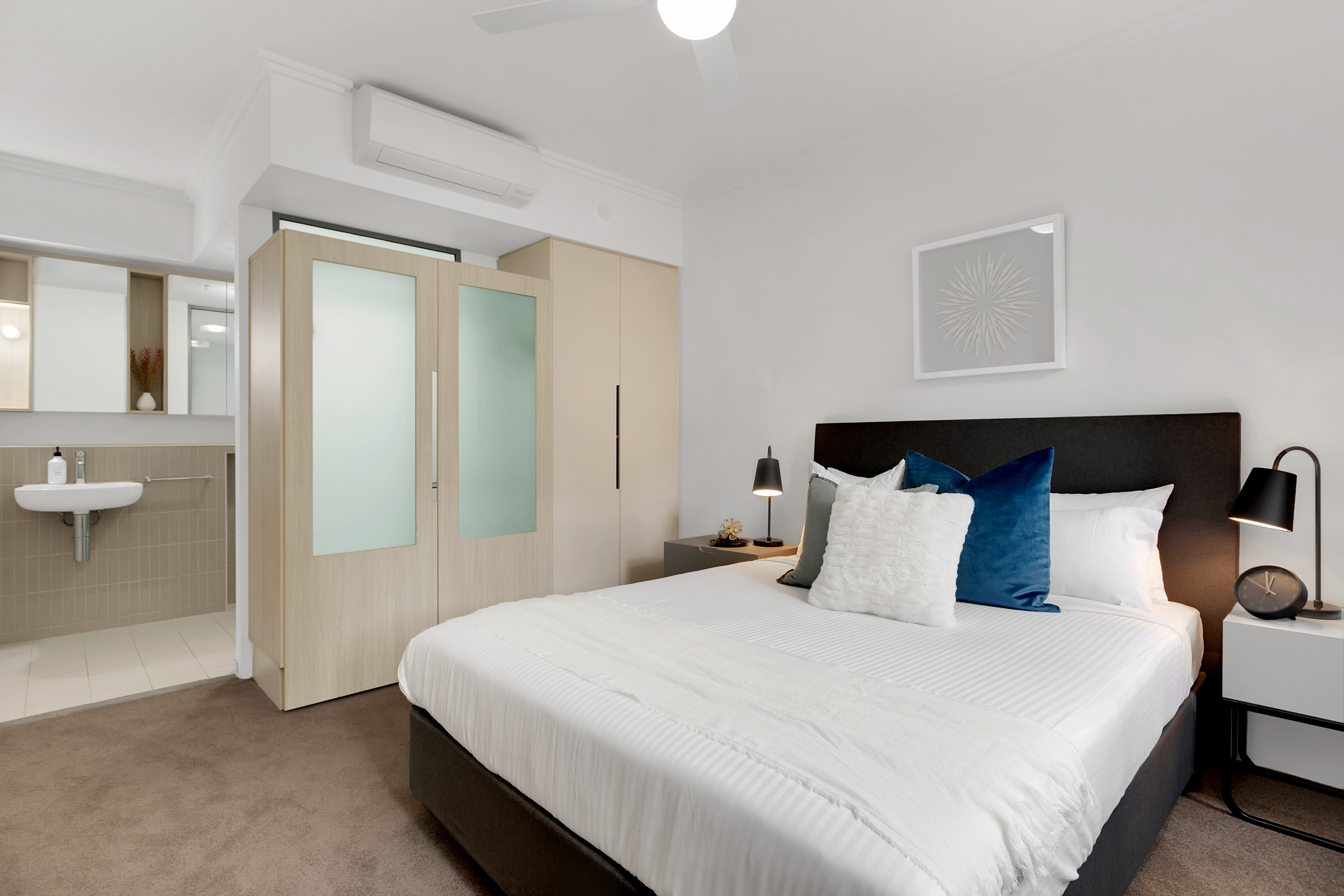 Bedroom 1- Two Bedroom Apartment - Urban Rest - Urban Edge Apartments - Brisbane