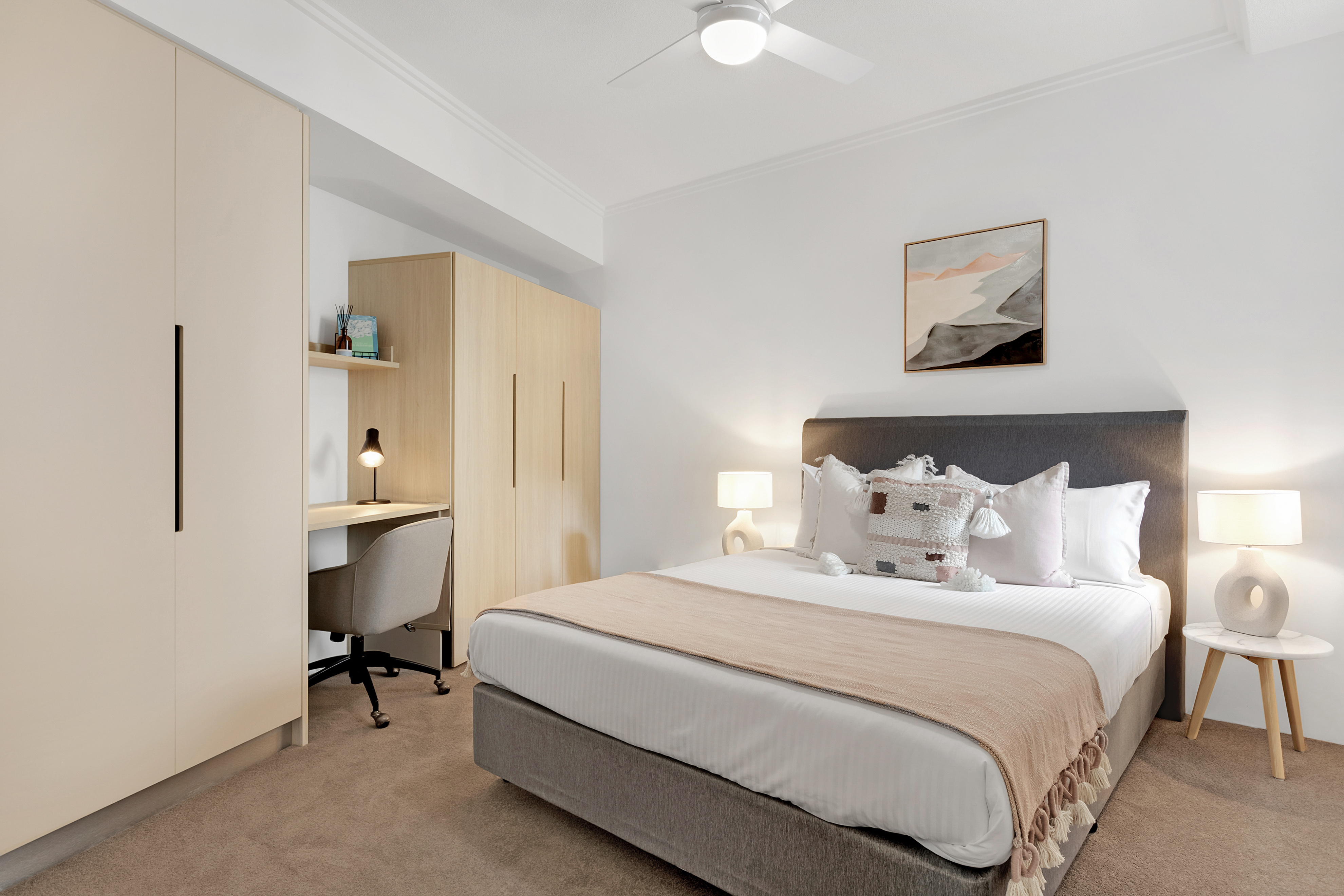 Bedroom 2 - Two Bedroom Apartment - Urban Rest - Urban Edge Apartments - Brisbane
