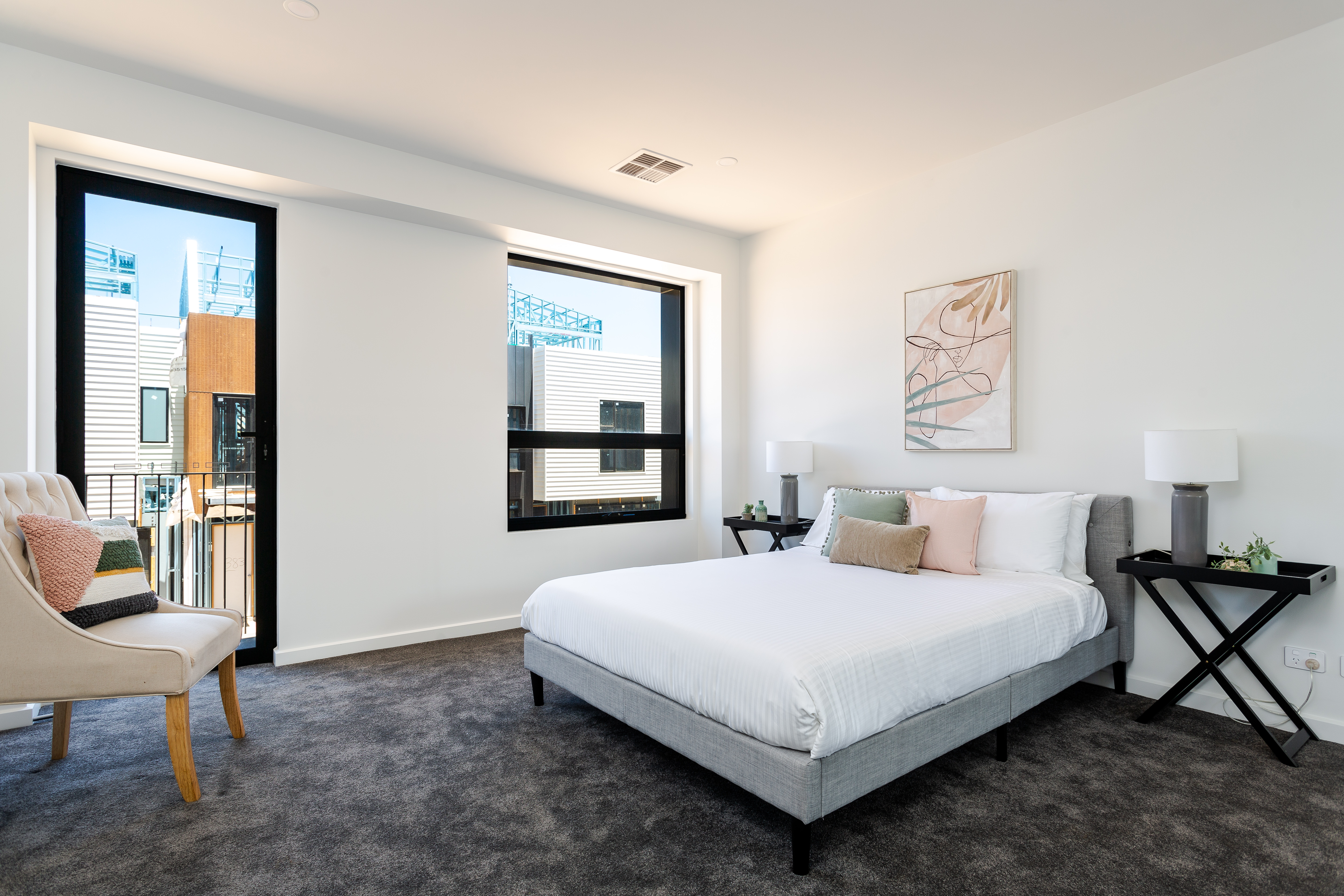 Bedroom - Two Bedroom Apartment - Urban Rest - Albany Lane Apartments - Adelaide
