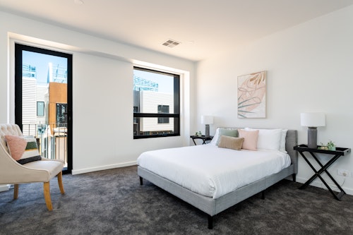 Bedroom - Two Bedroom Apartment - Urban Rest - Albany Lane Apartments - Adelaide