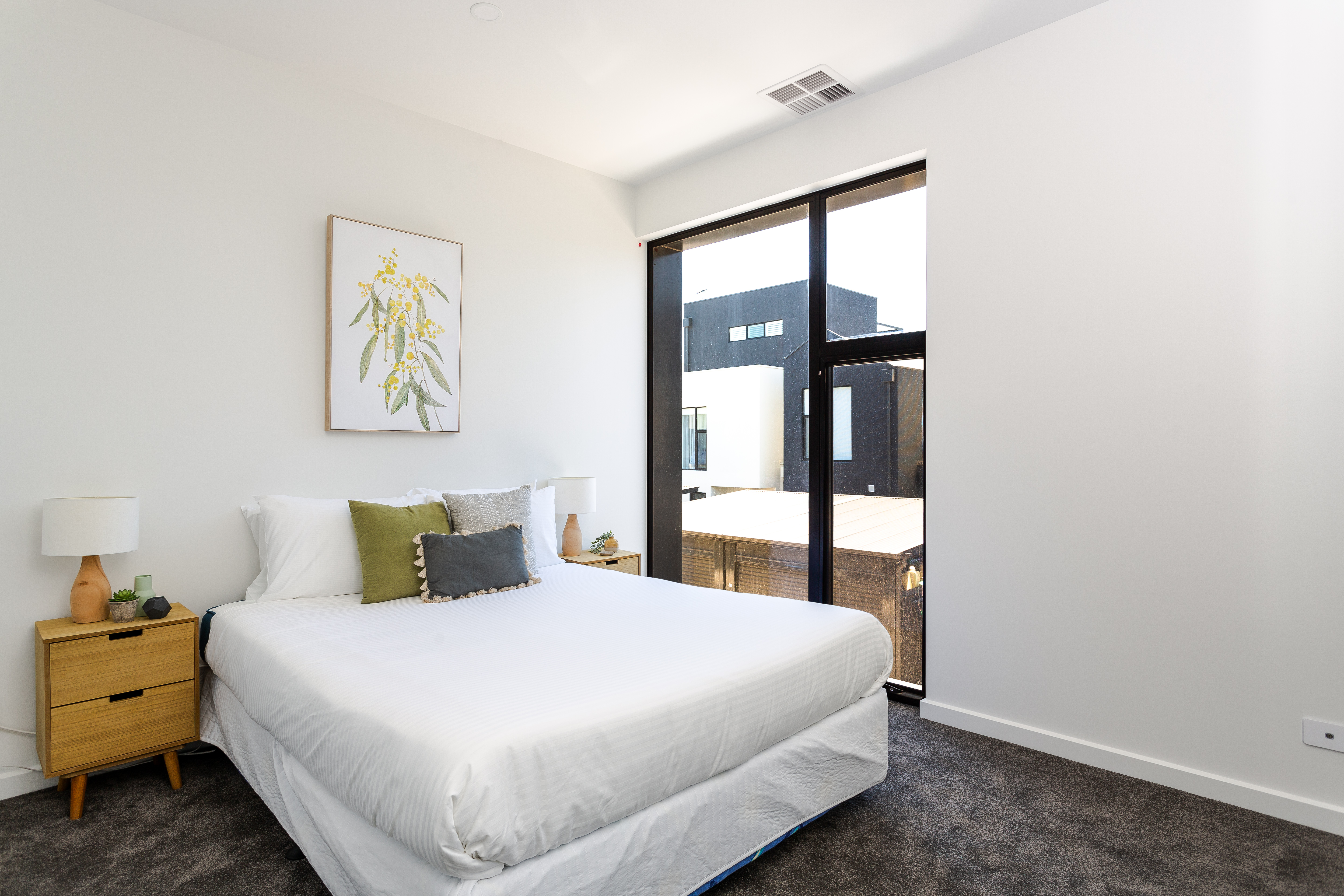 Bedroom 2 - Two Bedroom Apartment - Urban Rest - Albany Lane Apartments - Adelaide
