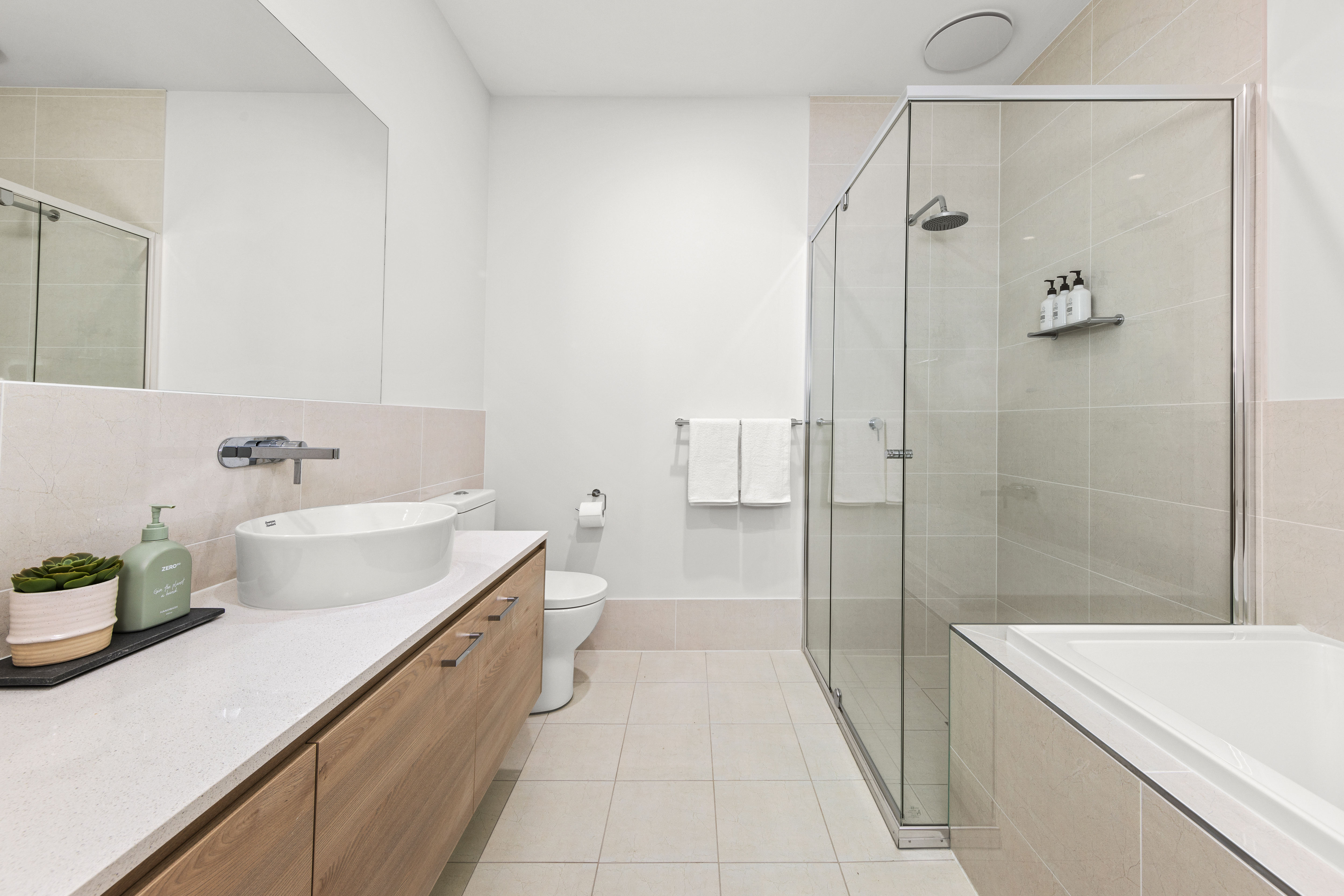 Bathroom - Three Bedroom Apartment - Urban Rest - Hobart Lane Apartments - Adelaide