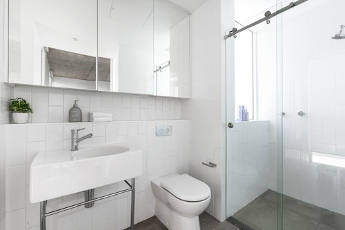 Bathroom - One Bedroom Apartment at - The Chromatic Apartments - Urban Rest - Sydney