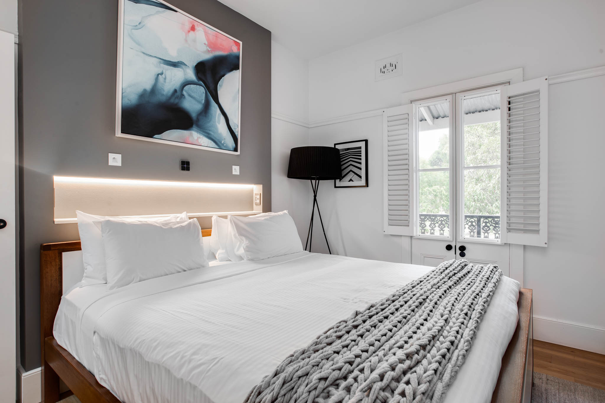 Bedroom - Two Bedroom Apartment - Urban Rest - Barangaroo Park Apartments - Sydney CBD