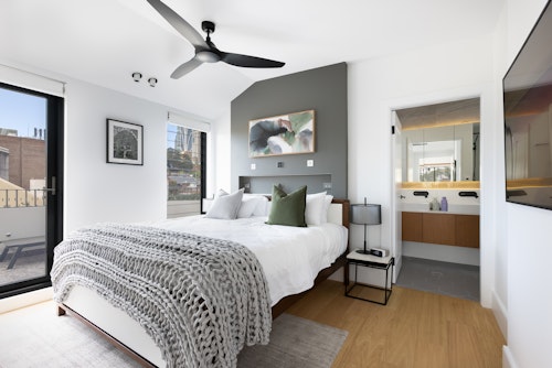 Bedroom - Two Bedroom Penthouse - Urban Rest - Barangaroo Park Apartments - Sydney