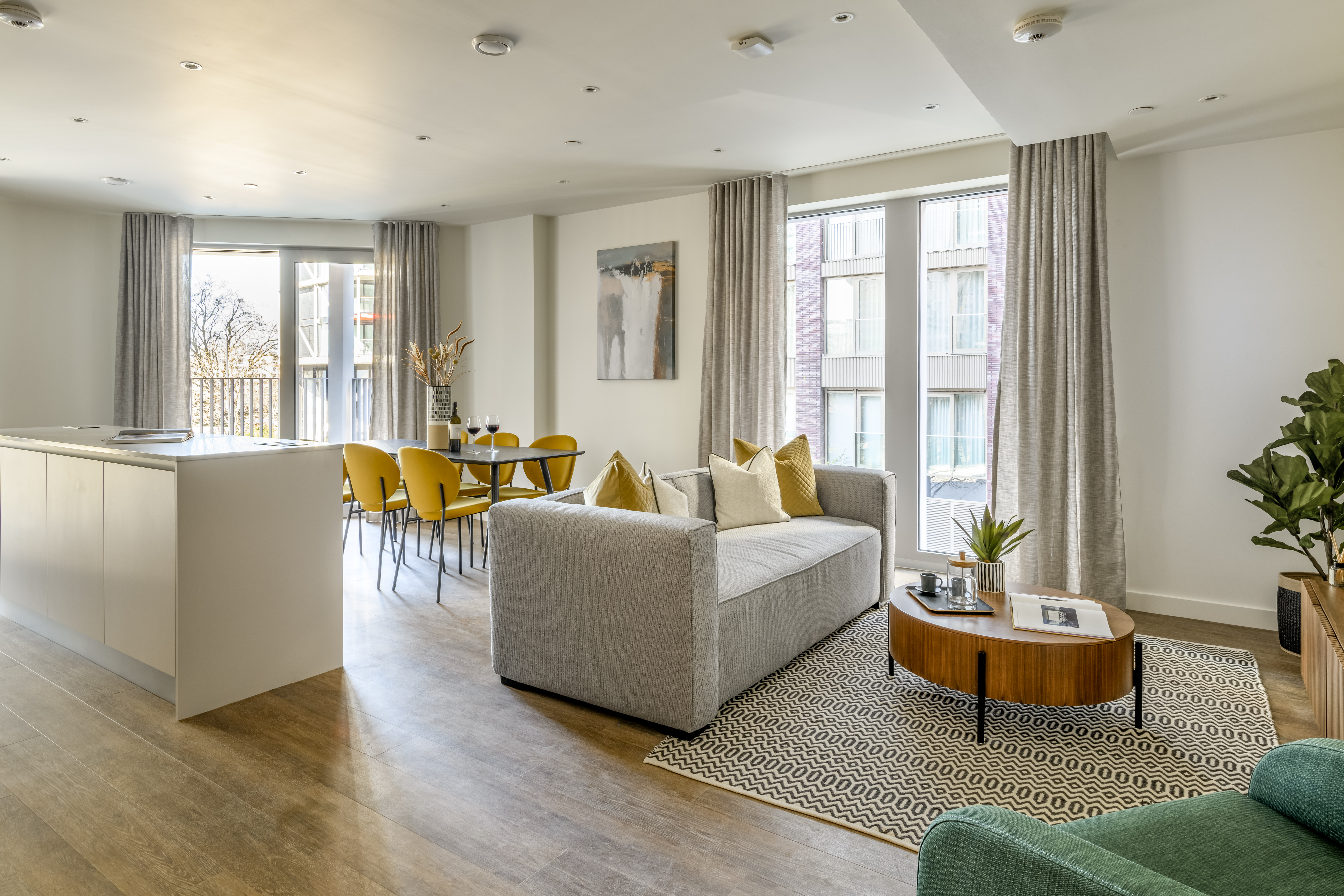 Living Room - Urban rest Battersea Apartments - London - Urban Rest