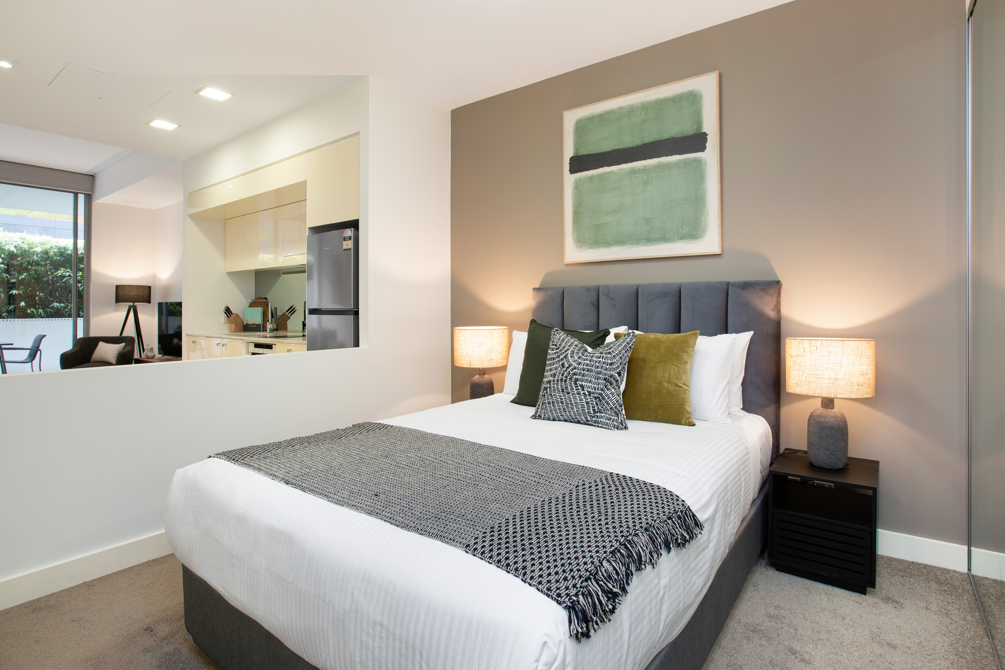Bedroom - Studio Apartment - Alta Apartments - Surry Hills - Sydney - Urban Rest