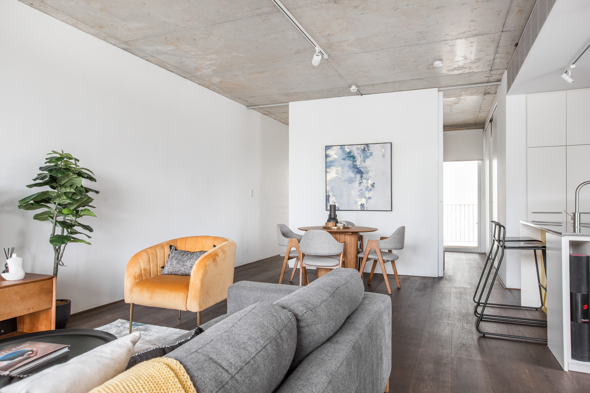 Dining Area - One Bedroom Apartment at - The Chromatic Apartments - Urban Rest - Sydney