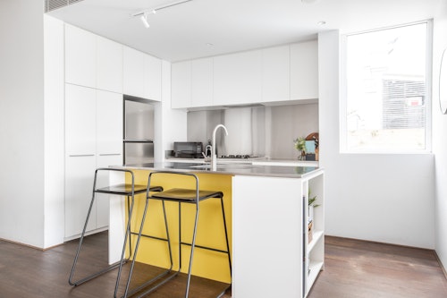 Kitchen - One Bedroom Apartment at - The Chromatic Apartments - Urban Rest - Sydney