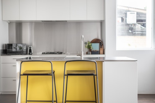 Kitchen - One Bedroom Apartment at - The Chromatic Apartments - Urban Rest - Sydney