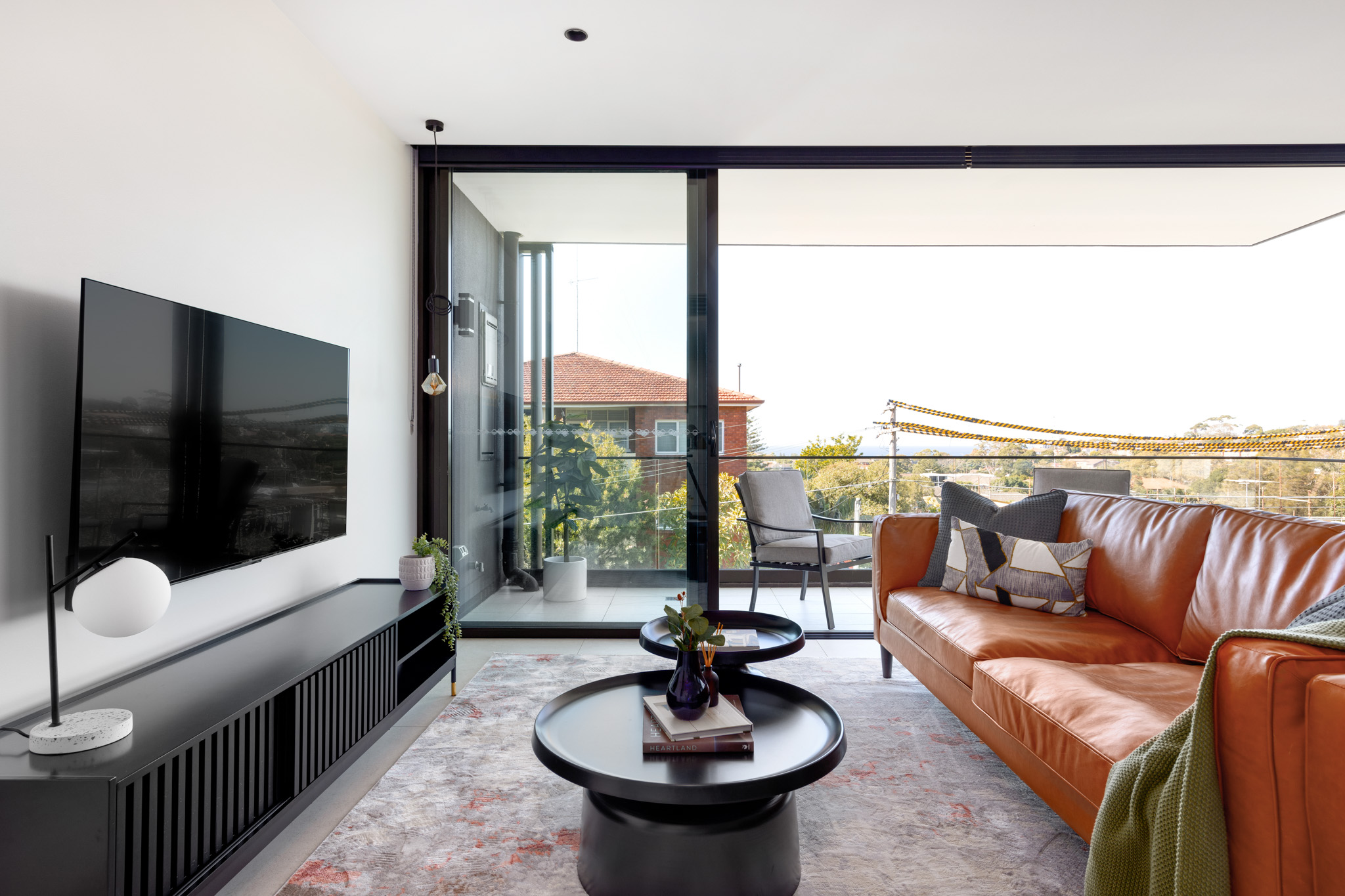 Lounge - One Bedroom Apartment - Urban Rest - The Horizon Apartments - Randwick