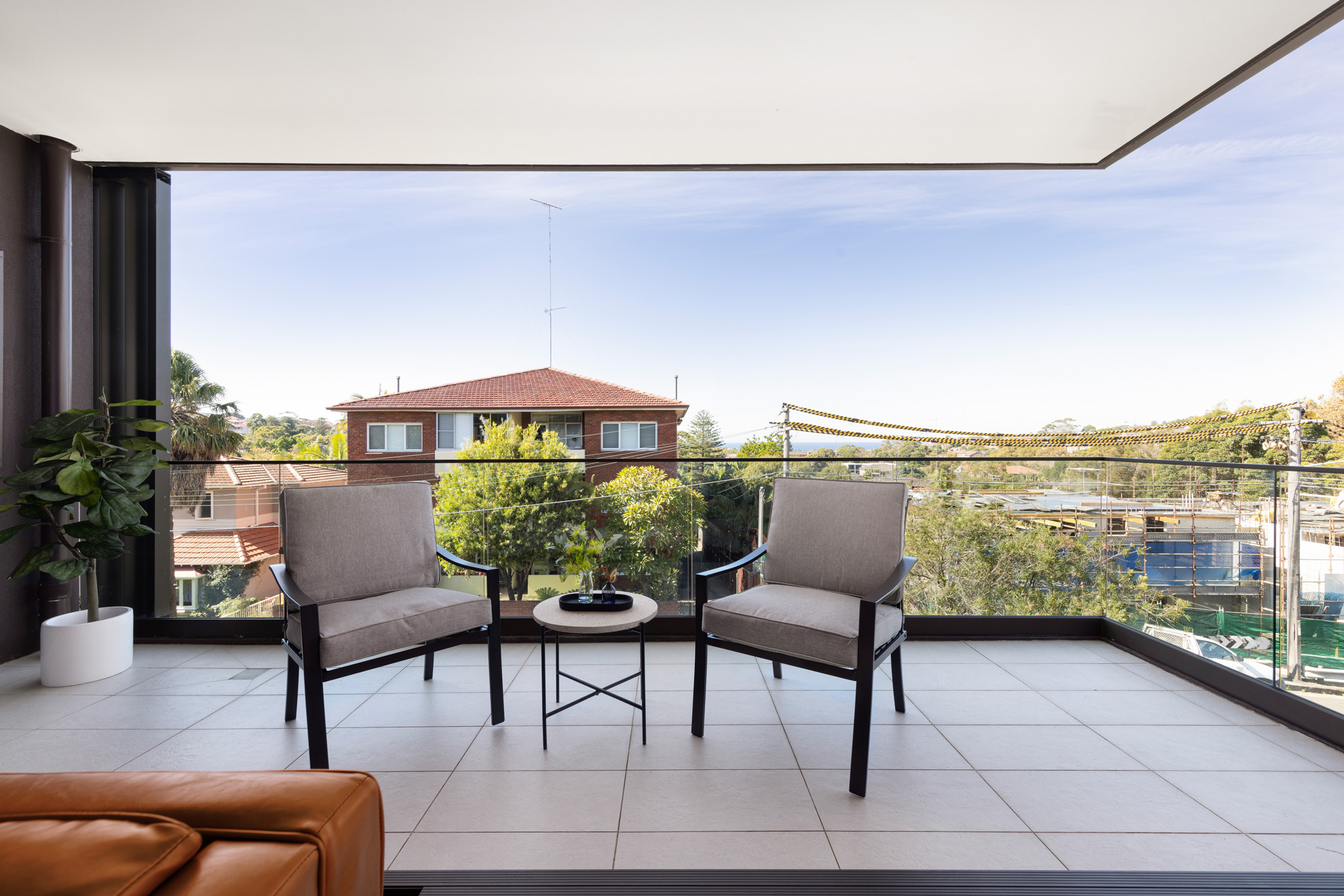 Balcony - One Bedroom Apartment - Urban Rest - The Horizon Apartments - Randwick