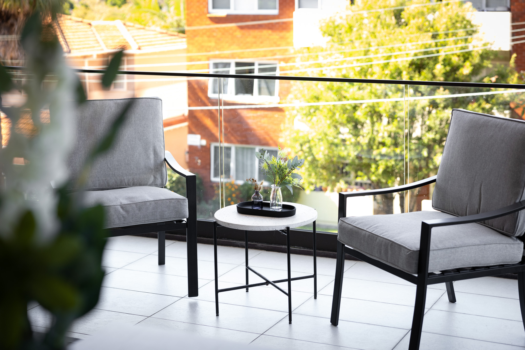 Balcony - One Bedroom Apartment - Urban Rest - The Horizon Apartments - Randwick