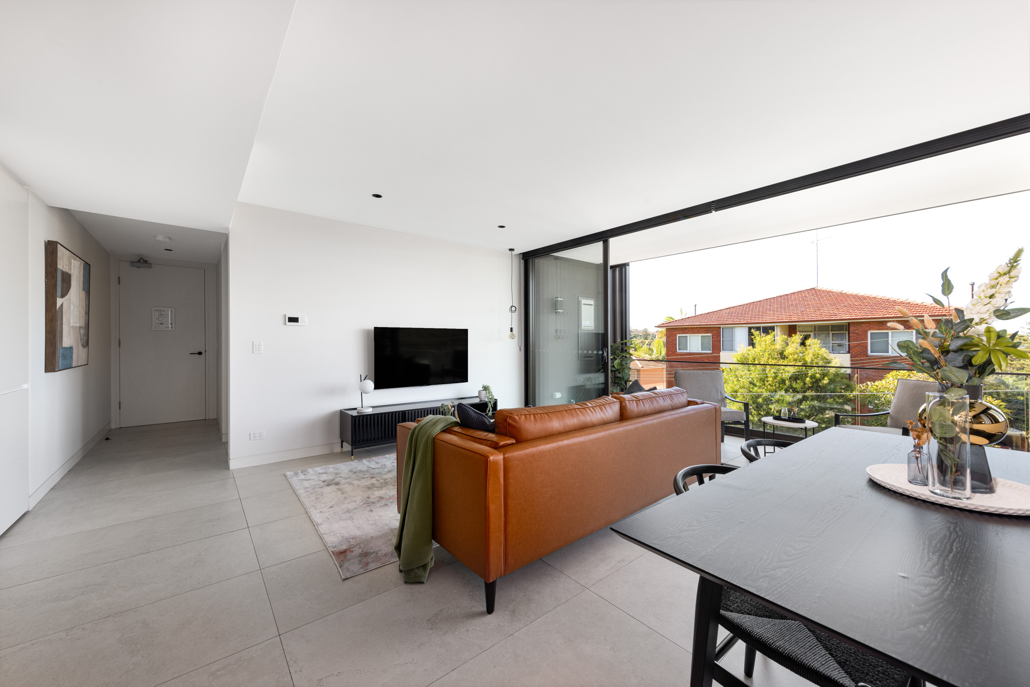 Lounge - One Bedroom Apartment - Urban Rest - The Horizon Apartments - Randwick