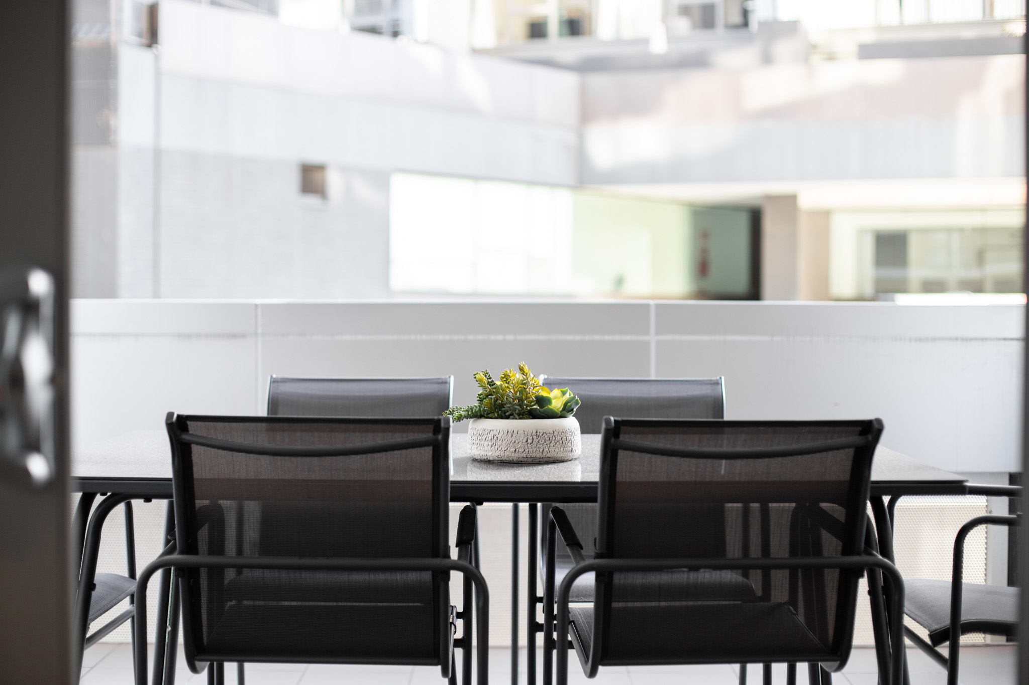 Balcony - One Bedroom Apartment - Urban Rest - The Alta Apartments - Surry Hils