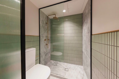 Bathroom - Hotel Room Double - Urban Rest - The Sarah Hotel - Surry Hills - Sydney