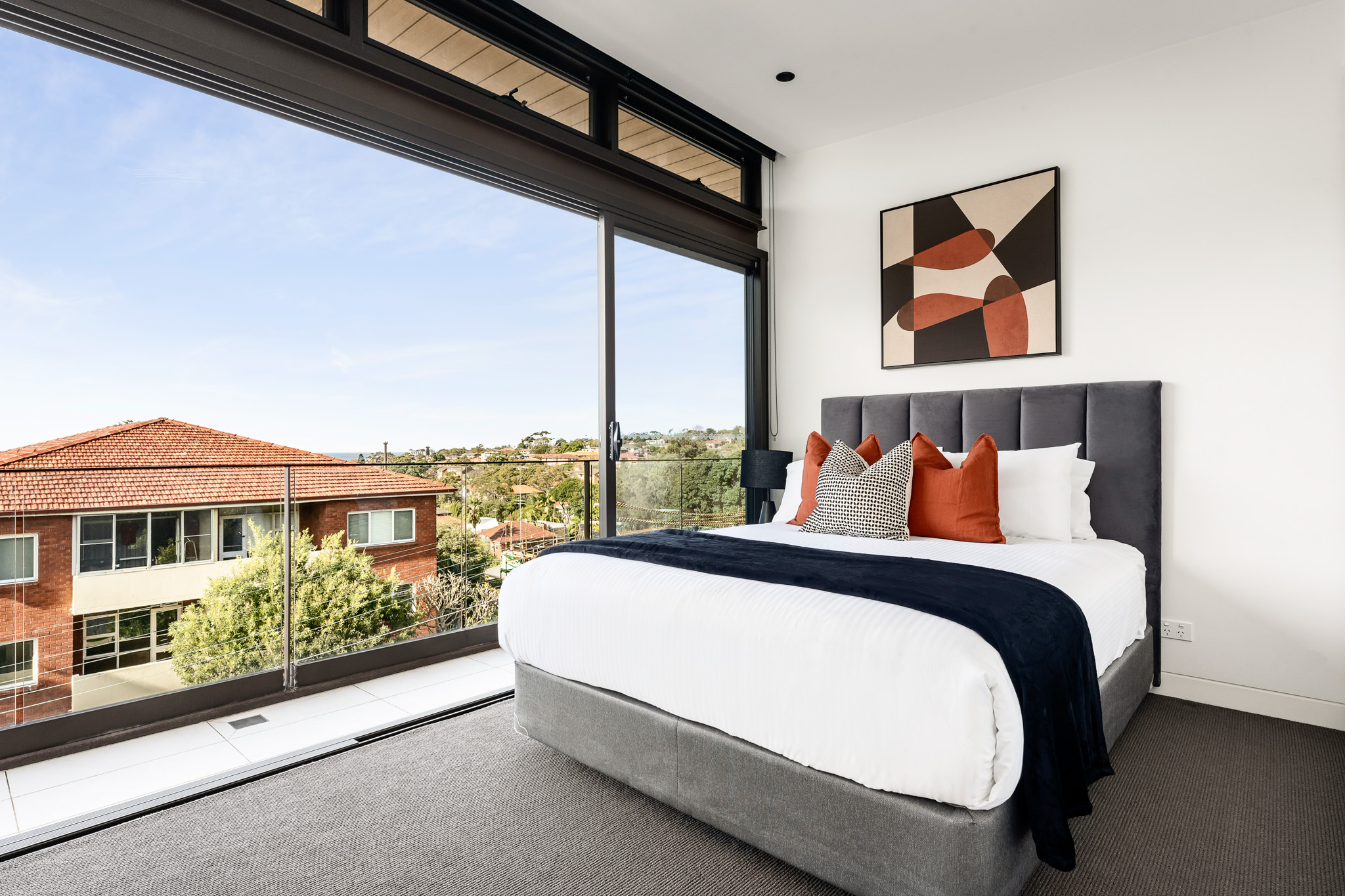Bedroom - Three Bedroom Apartment - Urban Rest - The Horizon Apartments - Sydney