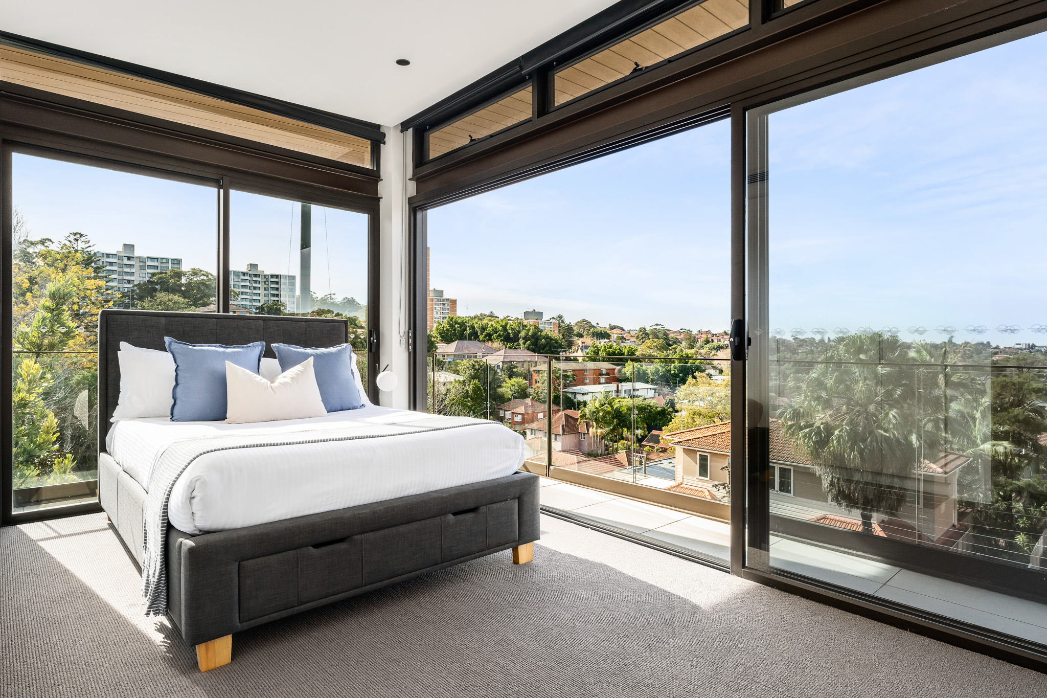 Bedroom - Three Bedroom Apartment - Urban Rest - The Horizon Apartments - Randwick