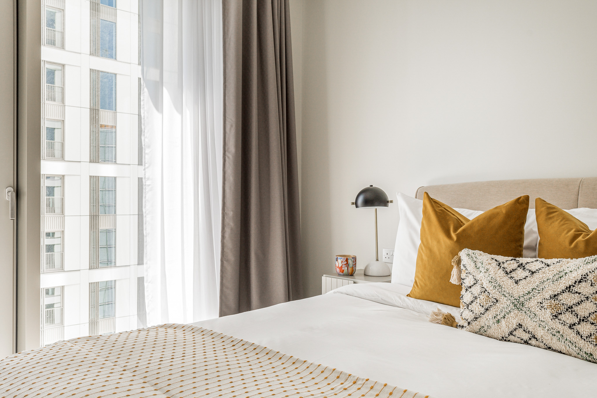 Bedroom - One Bedroom Apartment - Urban Rest - East Village Apartments - London