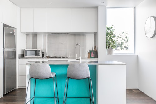 Kitchen - One Bedroom Apartment at - The Chromatic Apartments - Urban Rest - Sydney