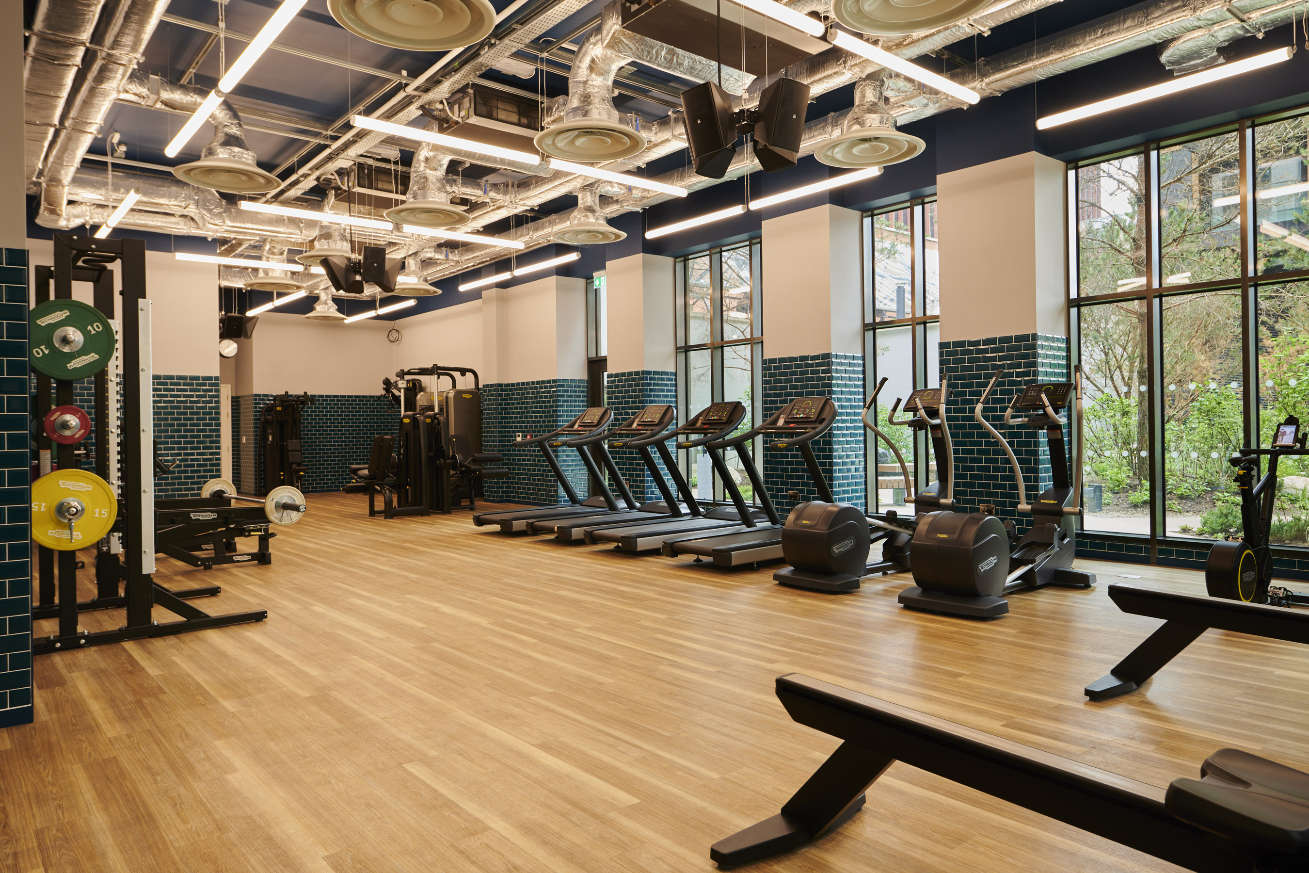 Gym, Dublin Docklands Apartments, Ireland