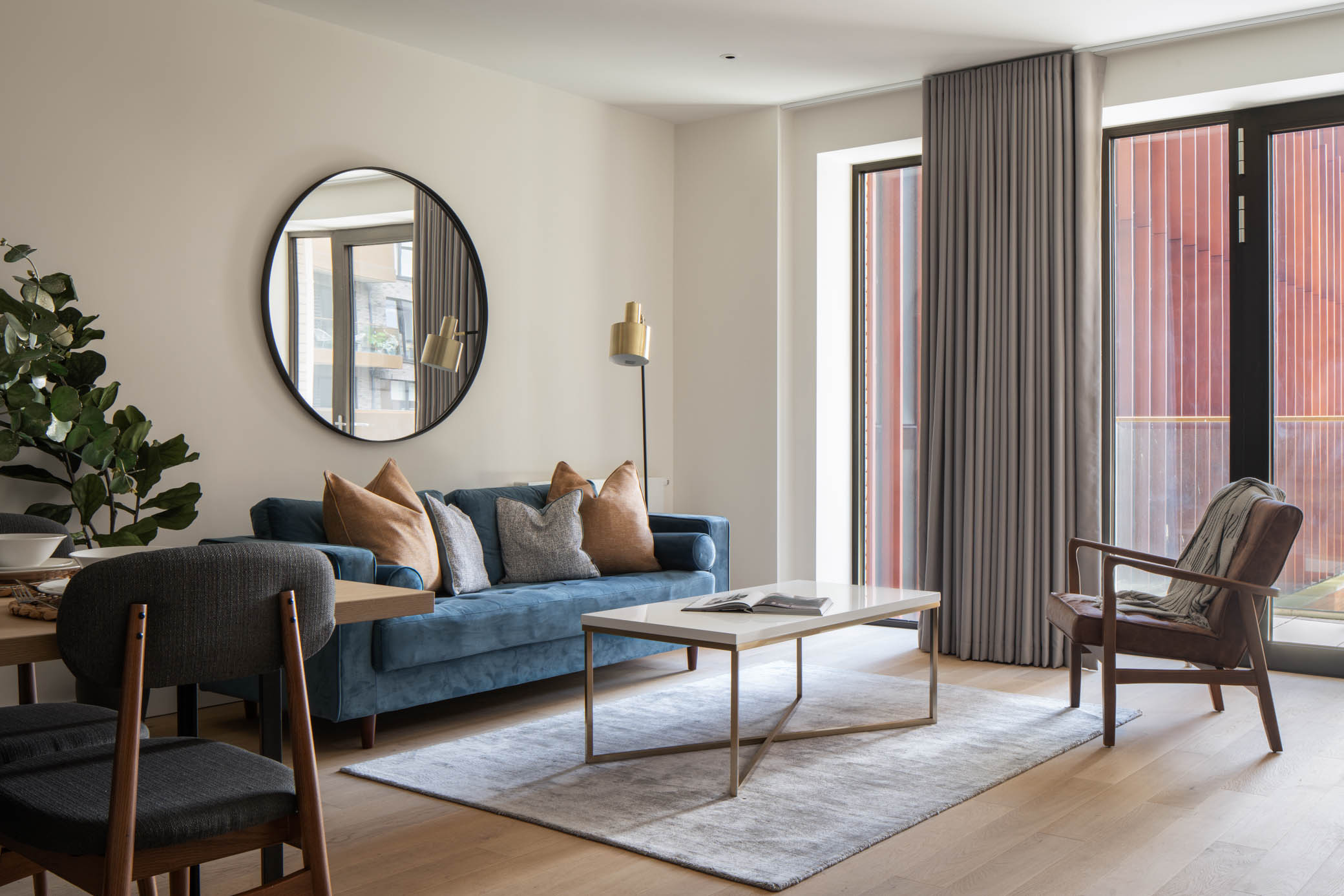 Lounge - One Bedroom Apartment - Urban Rest - Urban Rest Dublin Docklands - Ireland