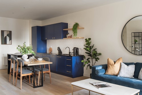 Kitchen - One Bedroom Apartment - Urban Rest - Urban Rest Dublin Docklands - Ireland