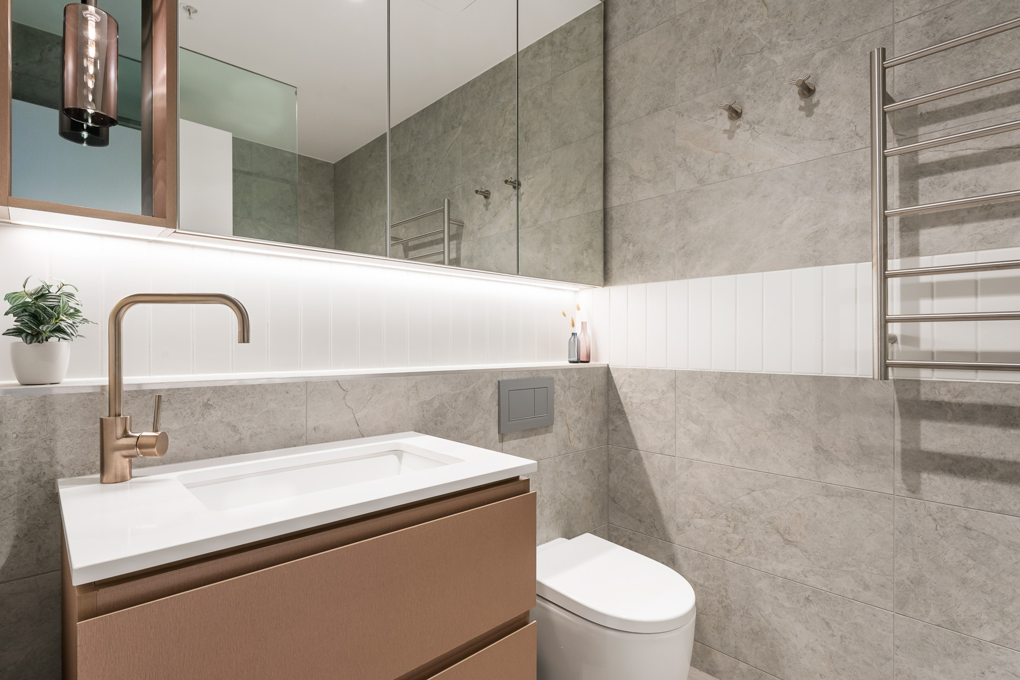 Bathroom - One Bedroom Apartment Plus Study - Urban Rest - North Sydney Apartments - Sydney