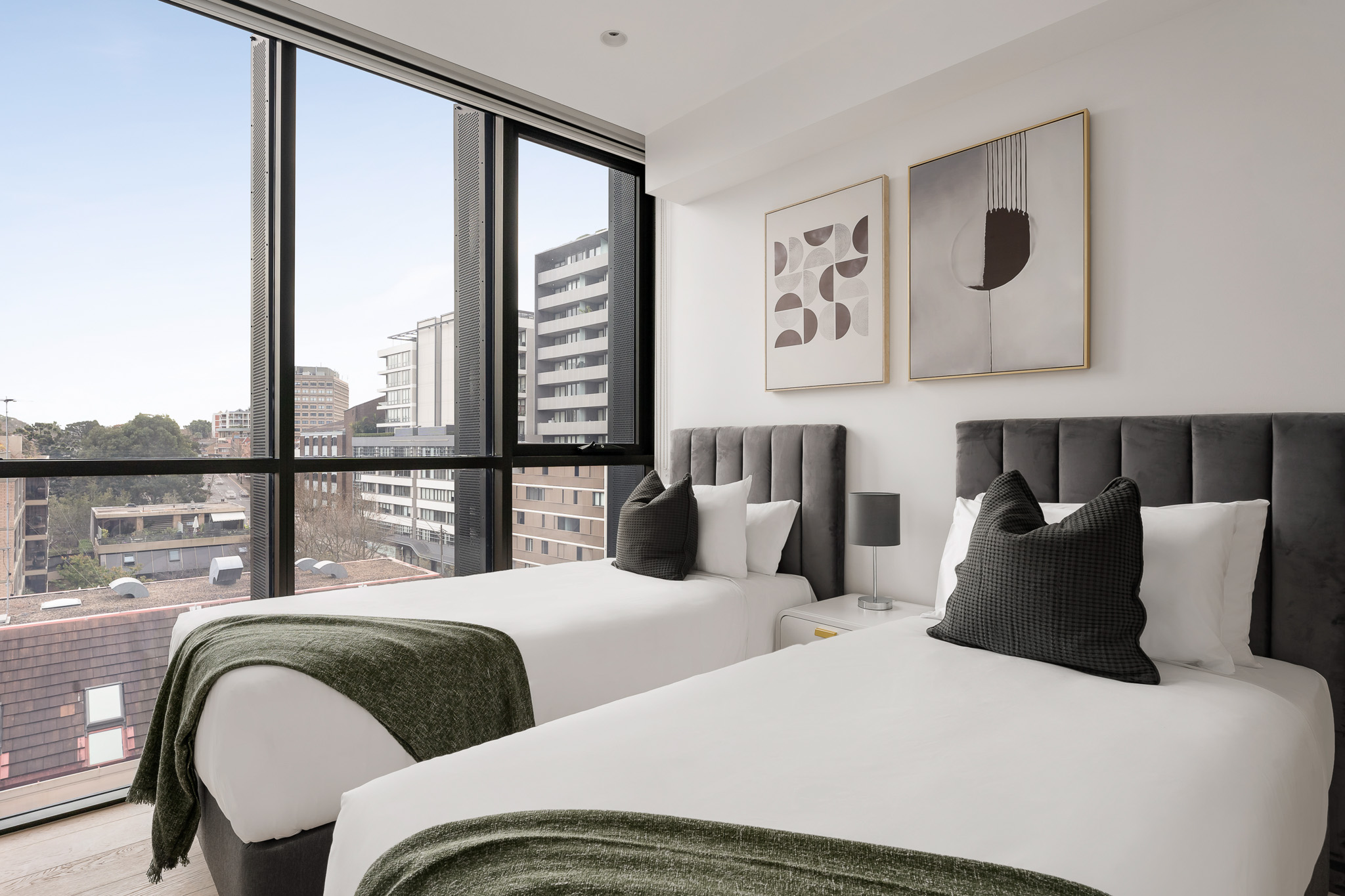 Bedroom - Two Bedroom Apartment - Urban Rest - North Sydney Apartments - Sydney