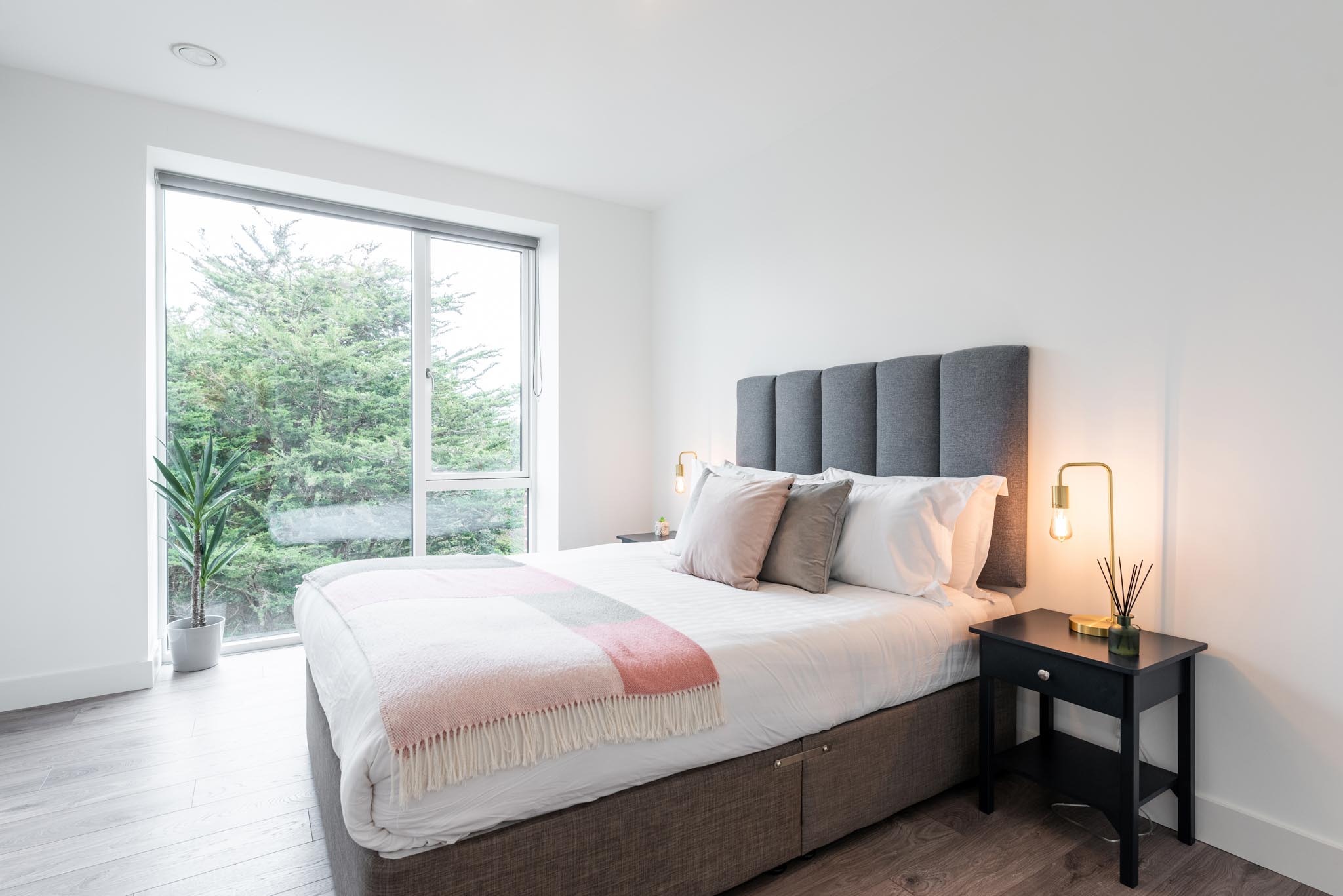 Bedroom - Three Bedroom Apartment - Urban Rest- Griffith Wood Dublin