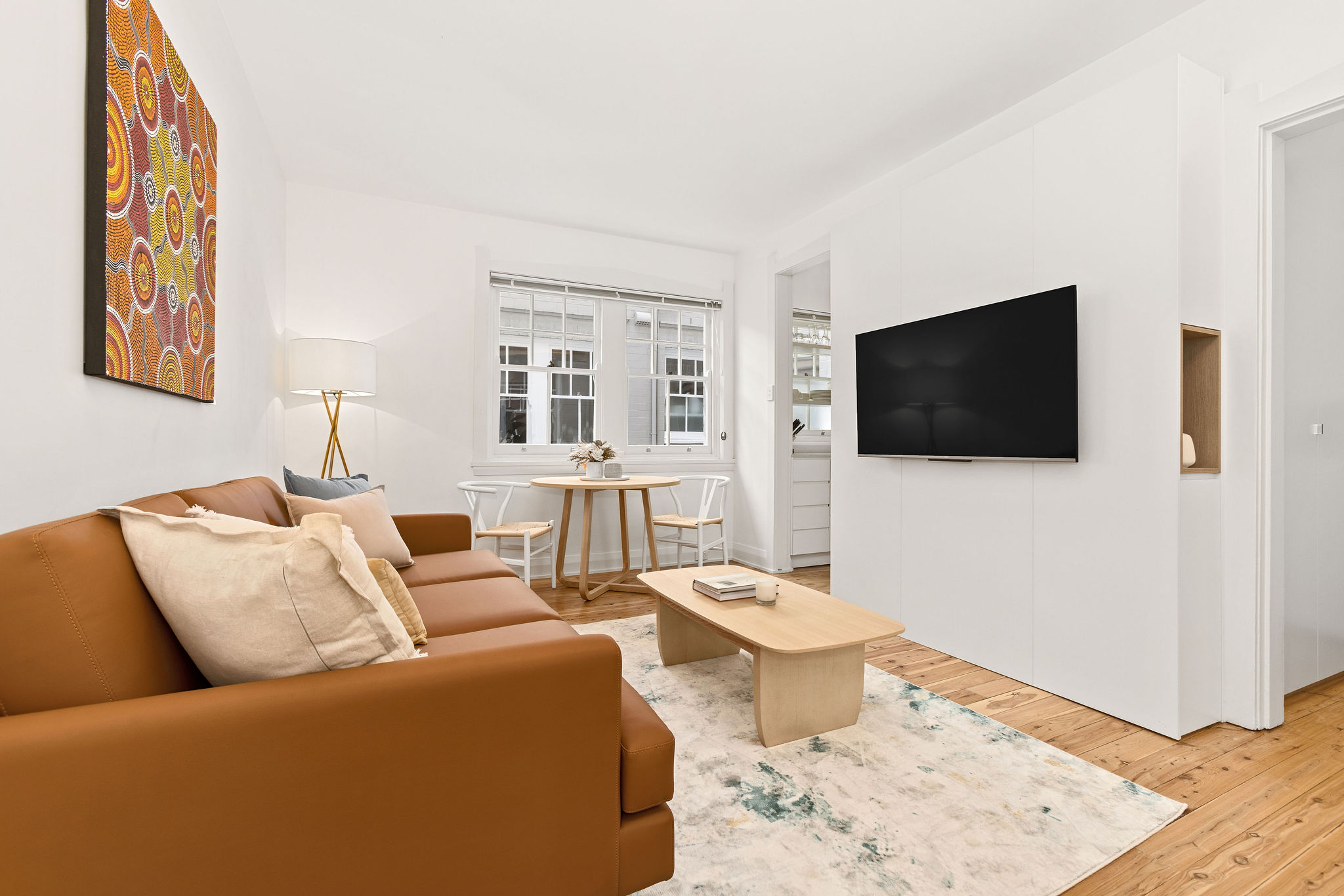 Lounge - One Bedroom Apartment - Urban Rest - Mulwarree Ave Apartments - Sydney
