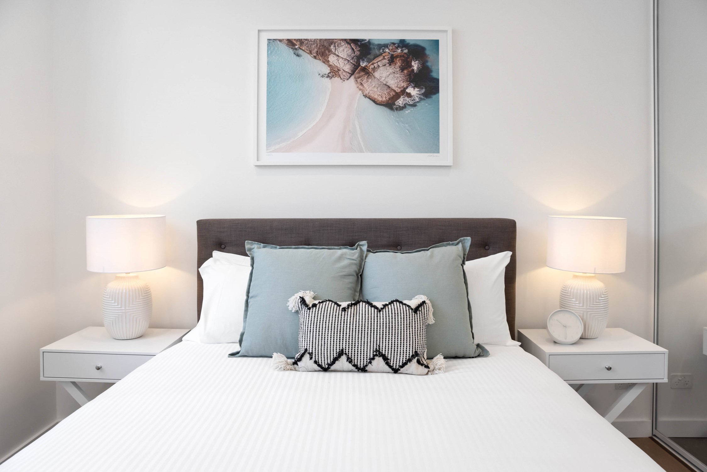 Bedroom - One Bedroom No Parking Apartment - Urban Rest - Azure Apartments - Sydney
