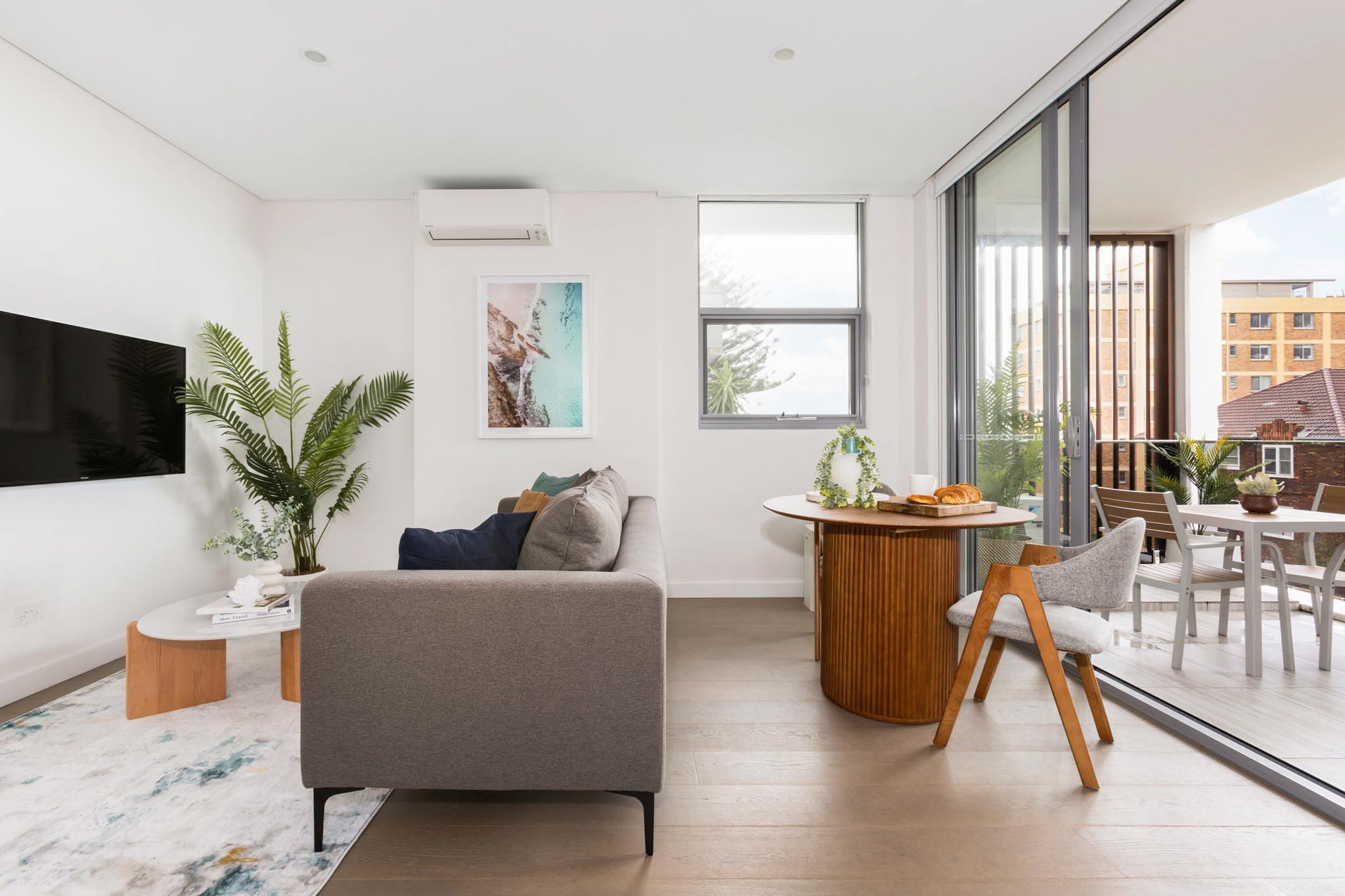 Living Room - One Bedroom Apartment - Urban Rest - Azure Apartments - Sydney