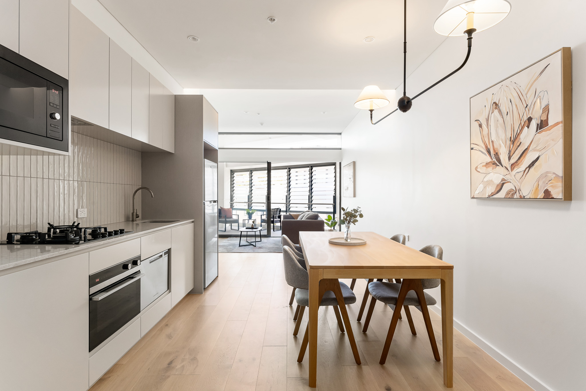 Living Area at Urban Rest Double Bay Apartments by Urban Rest, Sydney