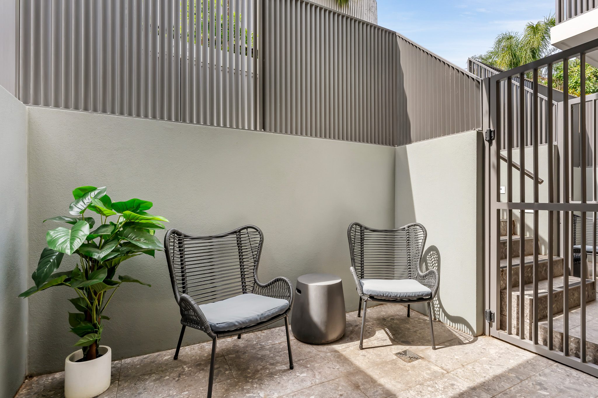 Courtyard, One Bedroom Apartment at Barangaroo Park Apartments by Urban Rest, Sydney