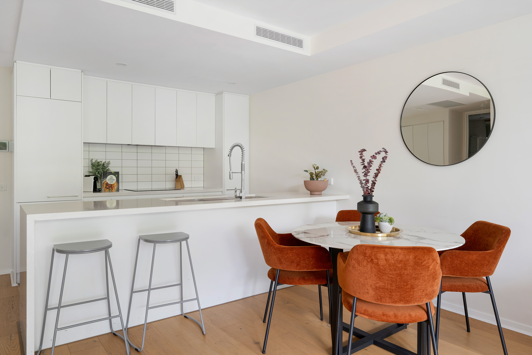 Kitchen - One  Bedroom Apartment - Kerridge Street Apartments - Canberra - Urban Rest