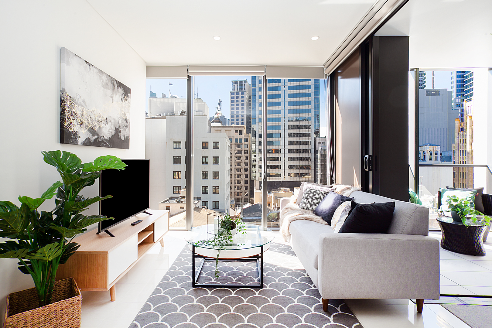 Lounge - One Bedroom Apartment - Urban Rest - The Arc Apartments Sydney