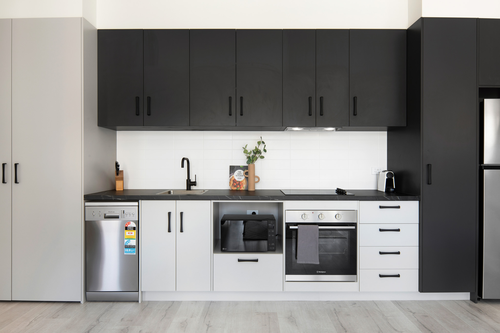Kitchen - One Bedroom Apartment - Urban Rest Port Adelaide - Adelaide