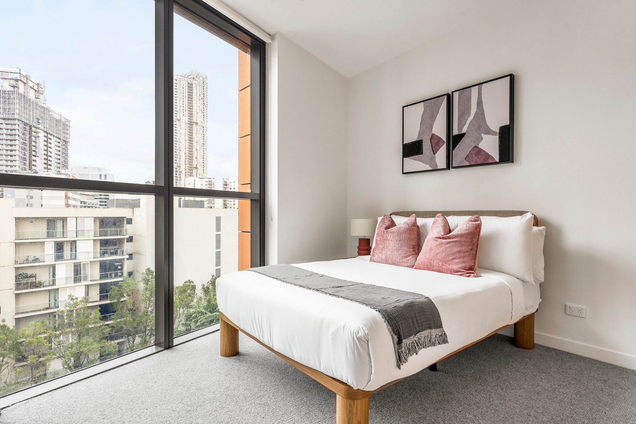 Bedroom, Studio Apartment at Urban Rest Parramatta, Sydney