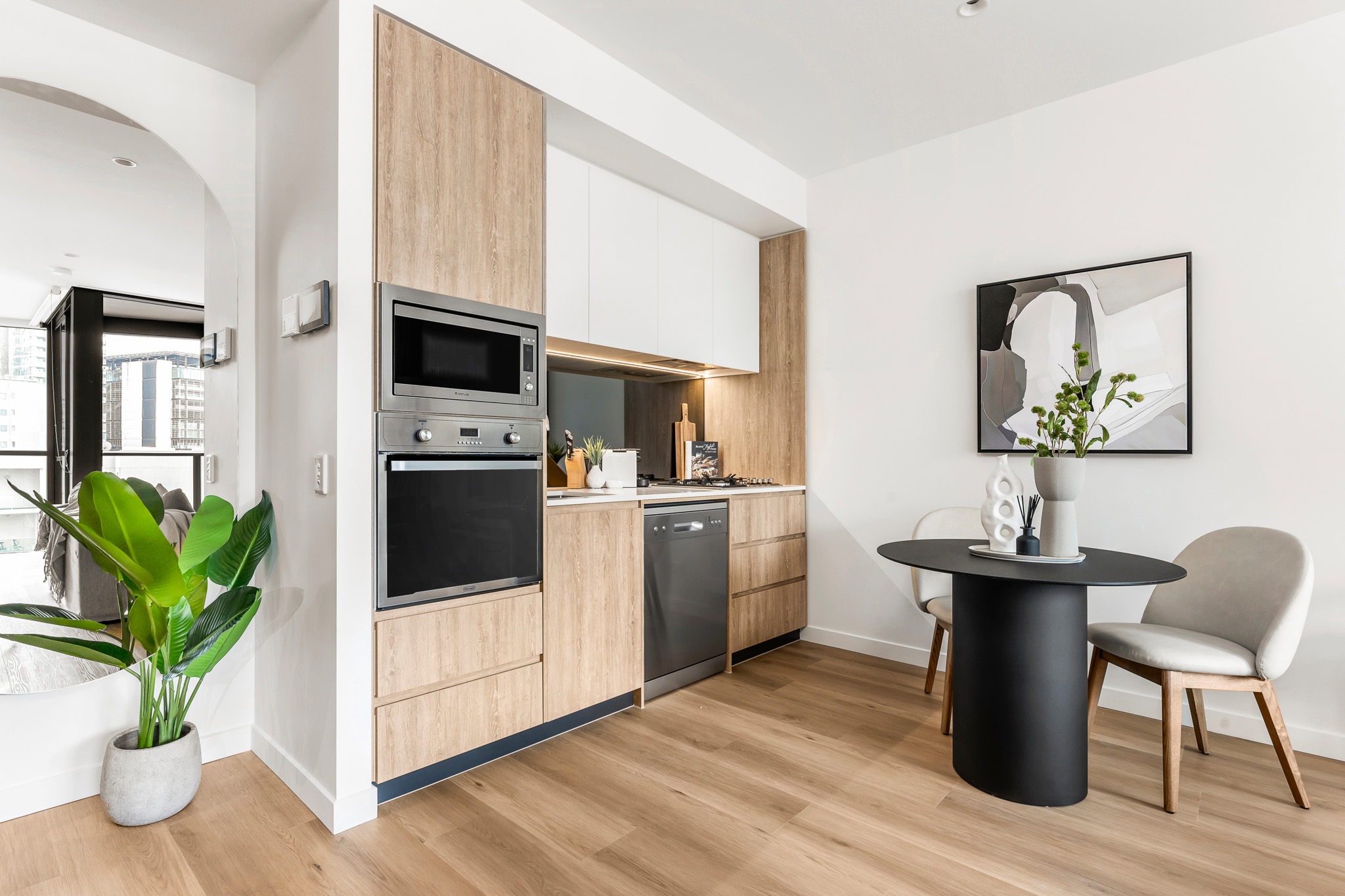 Kitchen, Studio Apartment at Urban Rest Parramatta, Sydney