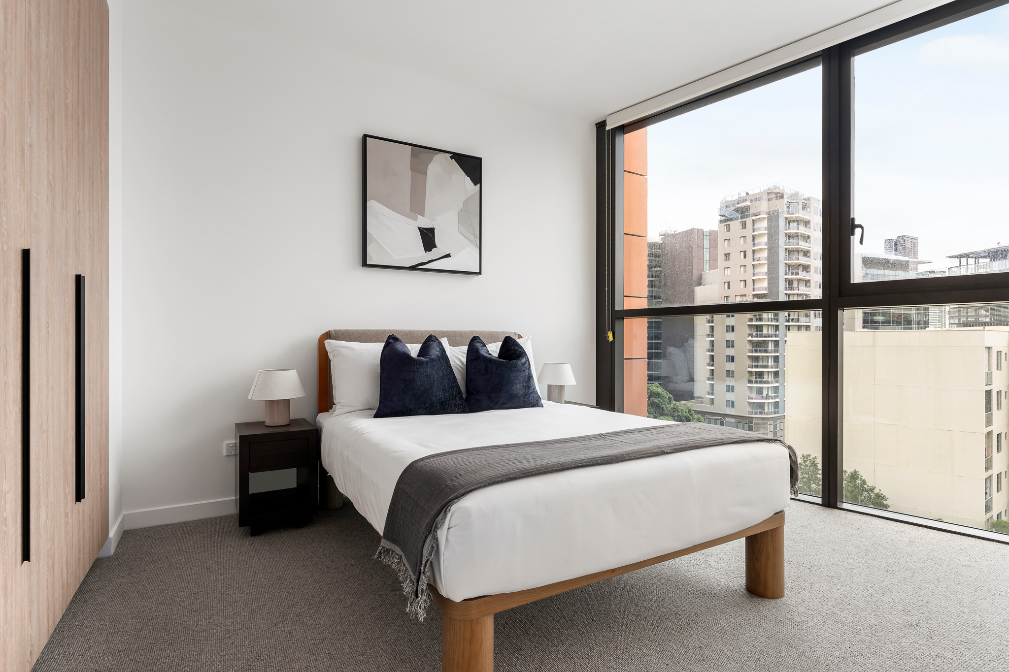 Bedroom - Three Bedroom Apartment - Urban Rest Parramatta - Sydney